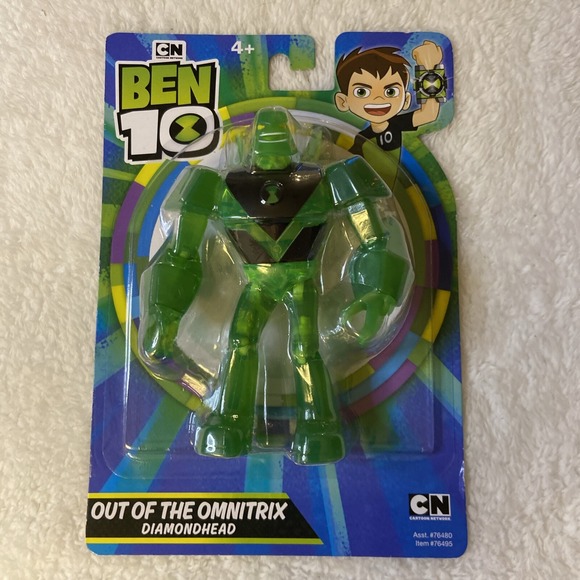 Other - Omnitrix Diamondhead‎ Figure Ben 10 Cartoon Network NIB Green Black 76495